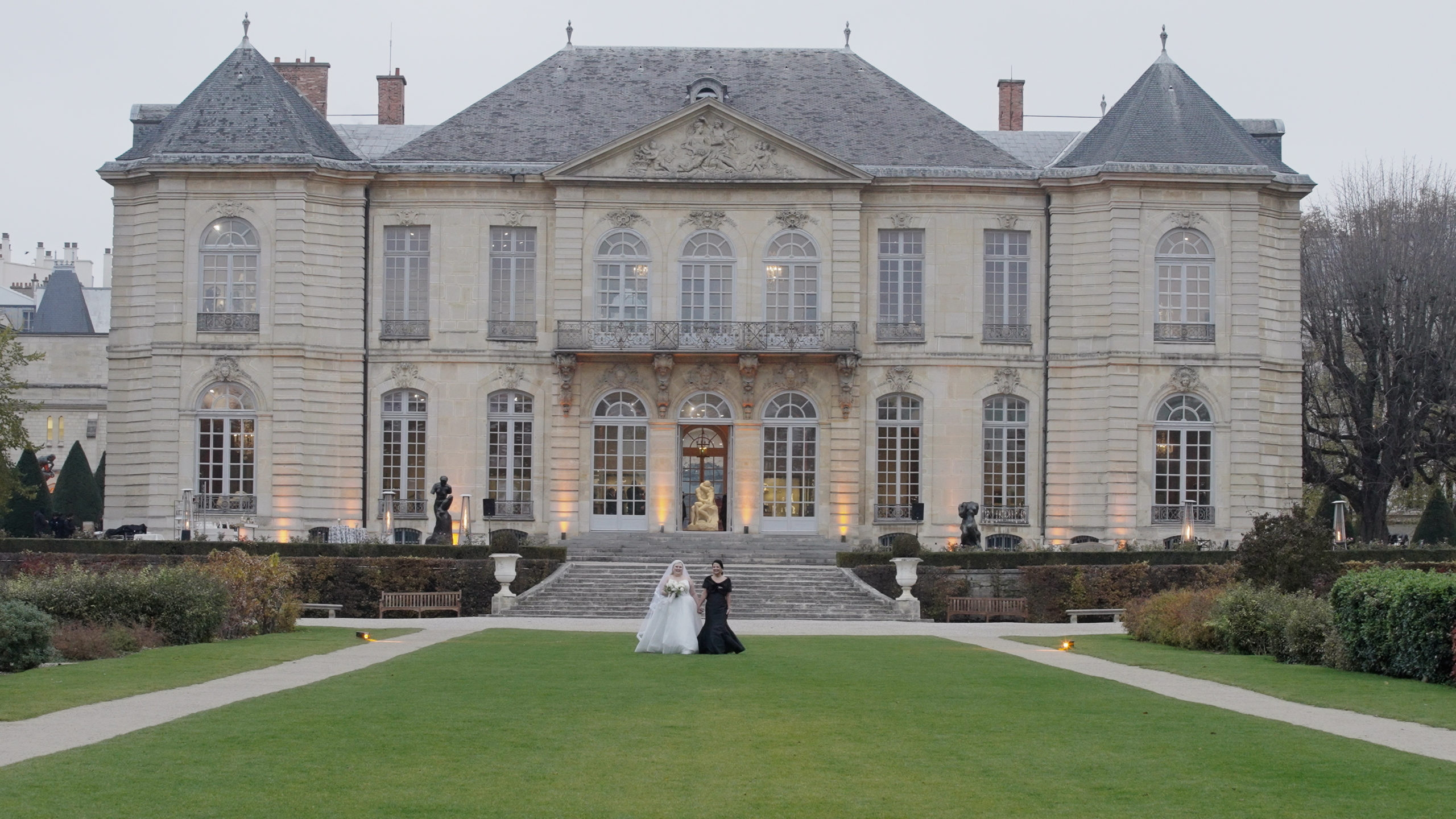 Rodin Museum wedding video